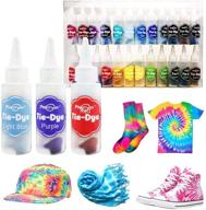 🎨 24-color tie dye kit for kids and adults - diy tie dye supplies, perfect for parties and gifts logo