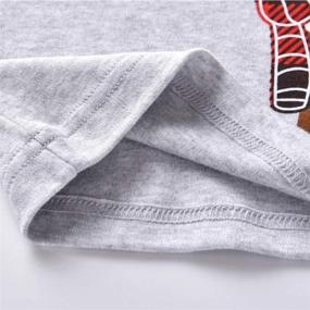 img 1 attached to MOLYHUA Pajamas Cotton Sleeve Sleepwear Boys' Clothing ~ Sleepwear & Robes