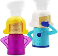 🤬 angry mom microwave cleaner with fridge odor absorber - cool mom set (2pcs) logo