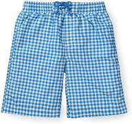 🩳 h&h boys' swim board short trunks: elastic waist for ultimate comfort! logo