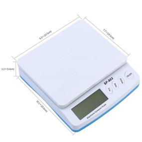 img 2 attached to 📦 Digital Postal Scale - Shipping and Mailing Scale for Packages, Gram Scales, and Weight Measurement - Package Scale, Mail Scale, Digital Shipping Scale
