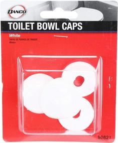 img 1 attached to 🚽 Danco 80821 Snap-on Round Toilet Bolt Caps in White, 2-Pack: Secure Your Toilet Bolts with Ease!