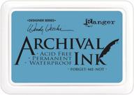 💜 vibrant wendy vecchi archival ink pad in forget me not shade – long-lasting and high-quality logo