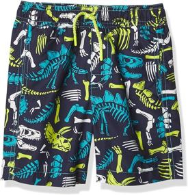 img 4 attached to Hatley Boys Trunks Deap Sea Sharks: boys' clothing and swimwear for aquatic adventurers!