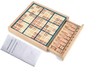img 1 attached to 🧩 Sudoku Board Game with Wooden Drawer