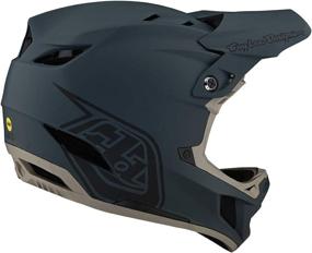 img 2 attached to Troy Lee Designs Adult Full Face D4 Composite Helmet Stealth with MIPS - Ideal for Downhill Mountain Biking and BMX