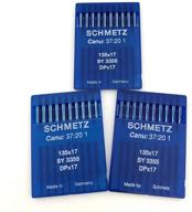 🪡 30 pack of schmetz 135x17 dpx17 industrial walking foot sewing machine needles (size 140 metric - 22) logo