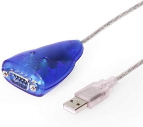 img 1 attached to Адаптер USBGear USB к последовательному порту RS-232 DB-9 Male - Совместим с Windows 10, 8, 7 и Mac