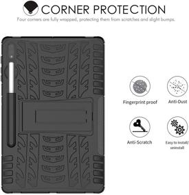 img 1 attached to Galaxy Tab S7 11 Inch Case With S Pen Holder (Model SM-T870/T875/T876)