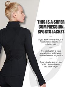 img 3 attached to Sunzel Lightweight Jackets Running Athletic Sports & Fitness