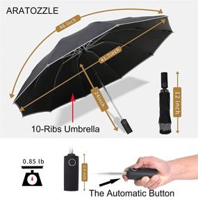 img 1 attached to ARATOZZLE Automatic Windproof Umbrella for Optimal Protection