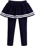 t h l s little legging footless ruffle girls' clothing logo