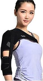 img 1 attached to 🤚 Optimal Stroke Hemiplegia Subluxation Recovery Arm Sling Brace - Right Shoulder