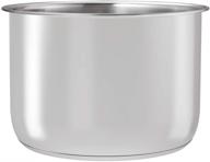 🍳 ninja foodi 8 quart compatible goldlion stainless steel inner pot: premium replacement insert liner логотип