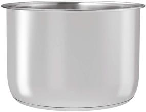 img 4 attached to 🍳 Ninja Foodi 8 Quart Compatible Goldlion Stainless Steel Inner Pot: Premium Replacement Insert Liner