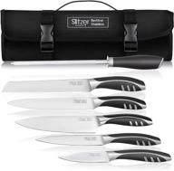 slitzer germany 7-piece chef's knife set: ergonomic design, professional grade, perfect addition to your kitchen logo