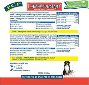 img 3 attached to 🐶 PCI Lamb Crunchys - Raw Dehydrated Lamb Lungs Dog Treats, 8 oz Pack, One Size, by Pet Center