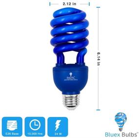 img 3 attached to Pack BlueX Blue Light Bulb Industrial Electrical