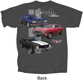 img 1 attached to 🚗 Cruise in Style with GM Chevrolet Chevelle Classic Car Lineup Automobile T-Shirt!