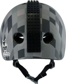 img 2 attached to 🚲 Raskullz Block Hawk: Stylish and Protective Bike-Helmets