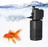 🐠 130gph submersible internal aquarium filter for fish, turtles, reptiles, and frog tanks by technologymatter логотип