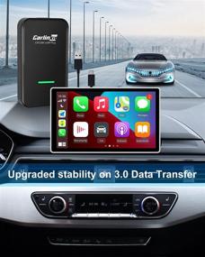 img 2 attached to 🚗 CarlinKit 3.0: Wireless CarPlay Adapter for iPhone iOS 14.5+ | Enhance Your Car's Connectivity with Updated UI Interface