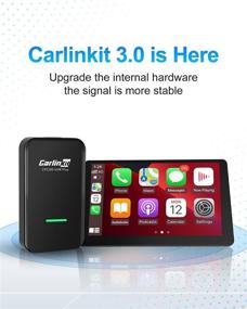 img 3 attached to 🚗 CarlinKit 3.0: Wireless CarPlay Adapter for iPhone iOS 14.5+ | Enhance Your Car's Connectivity with Updated UI Interface