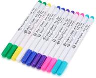 👕 disappearing erasable ink fabric marker pen - vanishing air pen for sewing, art, and crafts - washable and traceable - ideal for cloth and fabrics (7 colors) logo