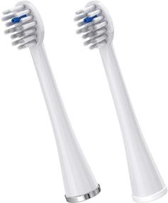 img 2 attached to Waterpik Sonic-Fusion Replacement Flossing Brush Heads: White/Chrome for Superior Oral Health