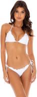 👙 luli fama women's swimwear in white: stylish swimsuits & cover ups for women's clothing logo