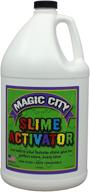 enhance your slime creations with magic city slime activator - non toxic, made in usa (1 gallon) logo