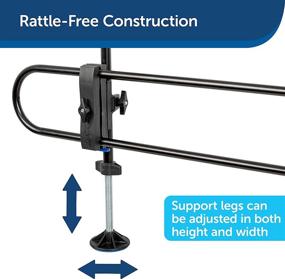 img 1 attached to 🚗 Optimize your Pet's Safety with PetSafe Happy Ride Metal Dog Barrier - Transparent Tubular Design - Ideal for Cars, Minivans, and SUVs - Securely Restrict Pets to the Rear - Convenient Vehicle Storage Solution