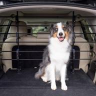 🚗 optimize your pet's safety with petsafe happy ride metal dog barrier - transparent tubular design - ideal for cars, minivans, and suvs - securely restrict pets to the rear - convenient vehicle storage solution logo