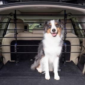 img 4 attached to 🚗 Optimize your Pet's Safety with PetSafe Happy Ride Metal Dog Barrier - Transparent Tubular Design - Ideal for Cars, Minivans, and SUVs - Securely Restrict Pets to the Rear - Convenient Vehicle Storage Solution