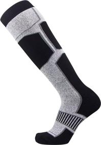 img 4 attached to Premium Men's Snowboard Socks: Stay Warm and Cozy with Pure Athlete for Skiing and Snowboarding - Perfect Winter Socks for Women