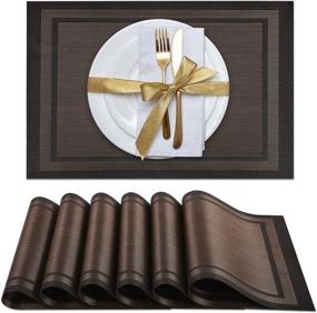 img 4 attached to 🍽️ Stain-Resistant, Washable and Wipeable StandNext Placemats