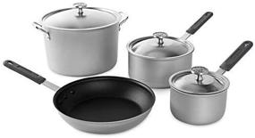 img 3 attached to 👩 Discover the Nordic Ware Restaurant 7-Piece Cookware Set: Superior Quality for Exceptional Cooking Results!