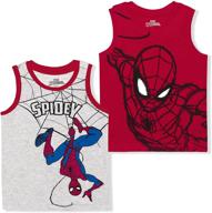 spiderman marvel sleeveless printed undershirt logo