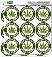 🍁 2" planner calendar stickers: medical marijuana cannabis pot - ideal for scrapbooking, crafting & more logo