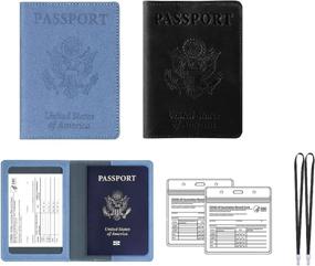 img 4 attached to Водонепроницаемая защитная пленка для паспорта Бирюзовый
