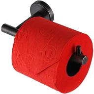 🚽 jqk toilet paper holder oil rubbed bronze: stylish 5 inch stainless steel dispenser for bathroom - mega roll wall mount solution (tph100-orb) logo