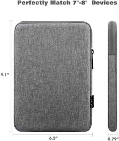 img 3 attached to MoKo 7-8 Inch Tablet Sleeve Bag