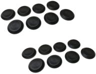 body floor pan drain plugs for jeep wrangler yj (1987-1995) - all trim levels (16-pack) logo