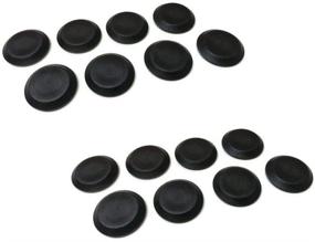 img 1 attached to Body Floor Pan Drain Plugs for Jeep Wrangler YJ (1987-1995) - All Trim Levels (16-Pack)