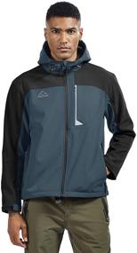 img 2 attached to TBMPOY Men's Softshell Waterproof Mountain Outerwear