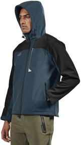 img 1 attached to TBMPOY Men's Softshell Waterproof Mountain Outerwear