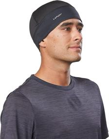 img 3 attached to 🧢 Halo Headband Skull Cap - The Ultimate Moisture-Wicking, Absorbent, Lightweight Skull Cap for Peak Performance - Camo Grey