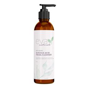 img 4 attached to 🧼 Eva Naturals Очищающий гликолевый кислотой для лица - Мощное средство для эксфолиации и борьбы с признаками старения кожи, морщинами, черными точками, неровным тоном кожи, гиперпигментацией и акне - 6 унций