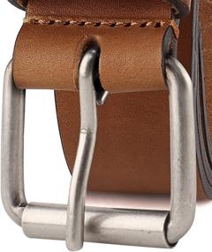 img 2 attached to 👔 Distressed Casual Classic Leather 7 998 Size Men's Belt, Perfect for Accessorizing