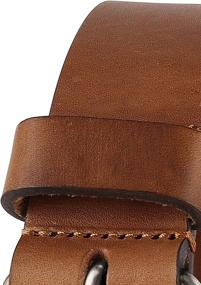 img 1 attached to 👔 Distressed Casual Classic Leather 7 998 Size Men's Belt, Perfect for Accessorizing